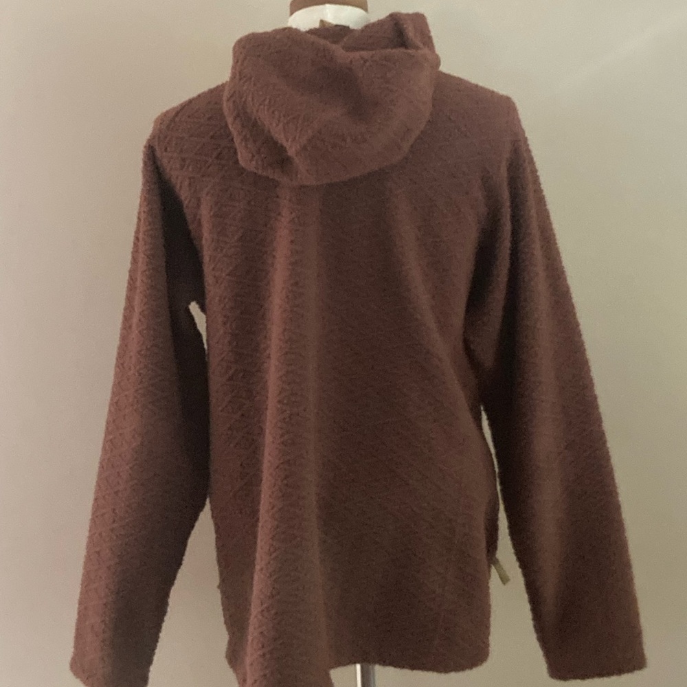 Patagonia Women's Cowl Neck Sweater in Rich Brown - Picture 3 of 4
